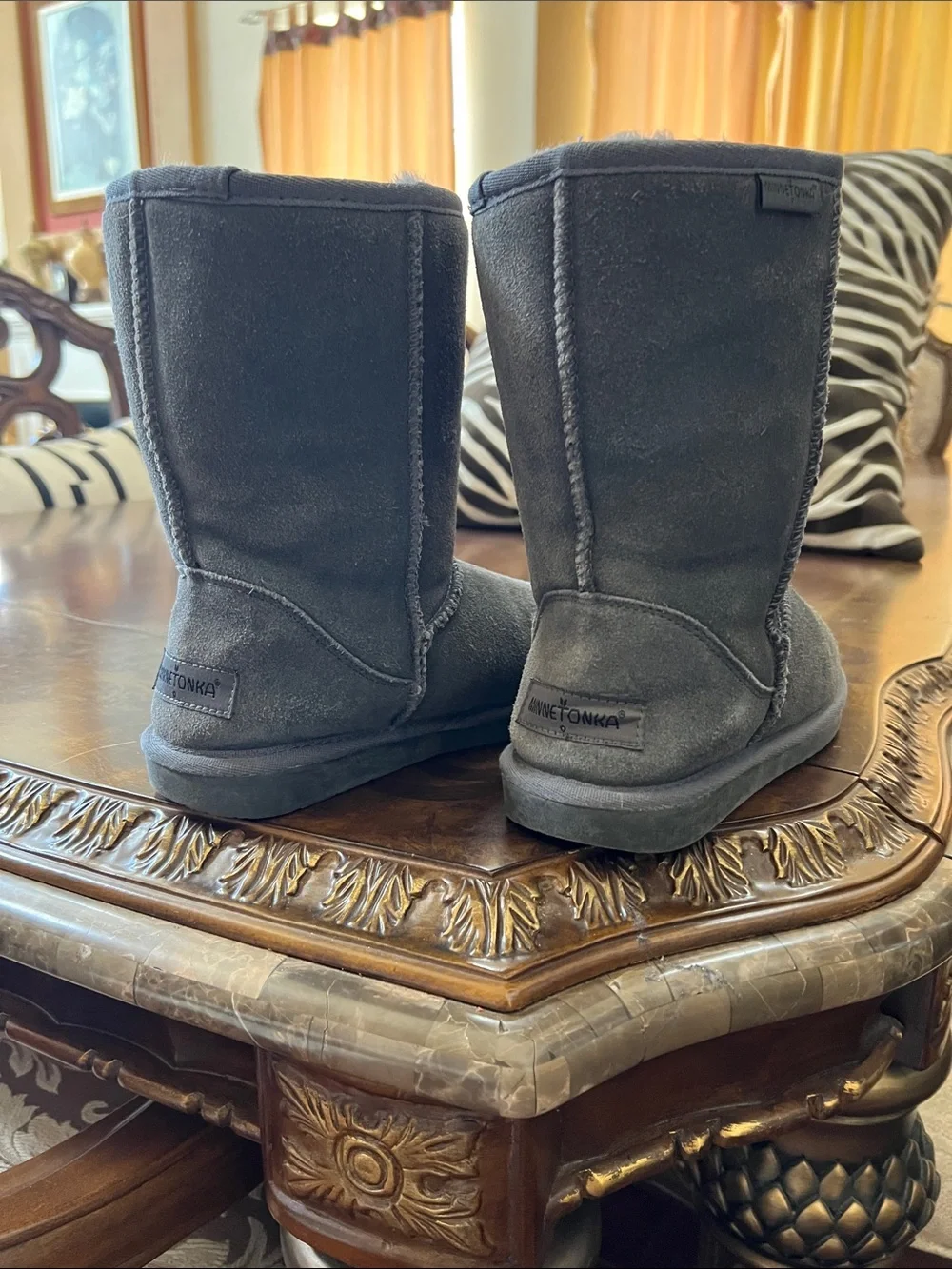 Minnetonka short boots